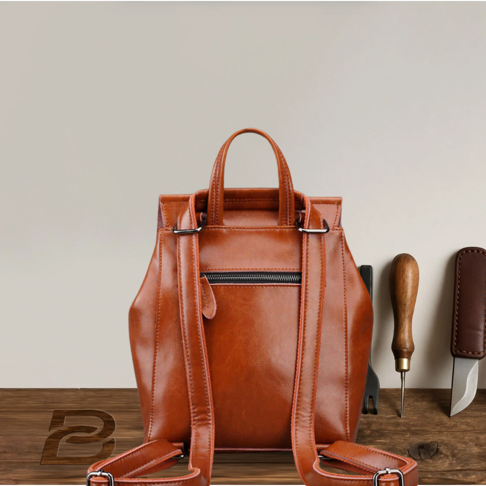 BERK | Mochila de piel auténtica