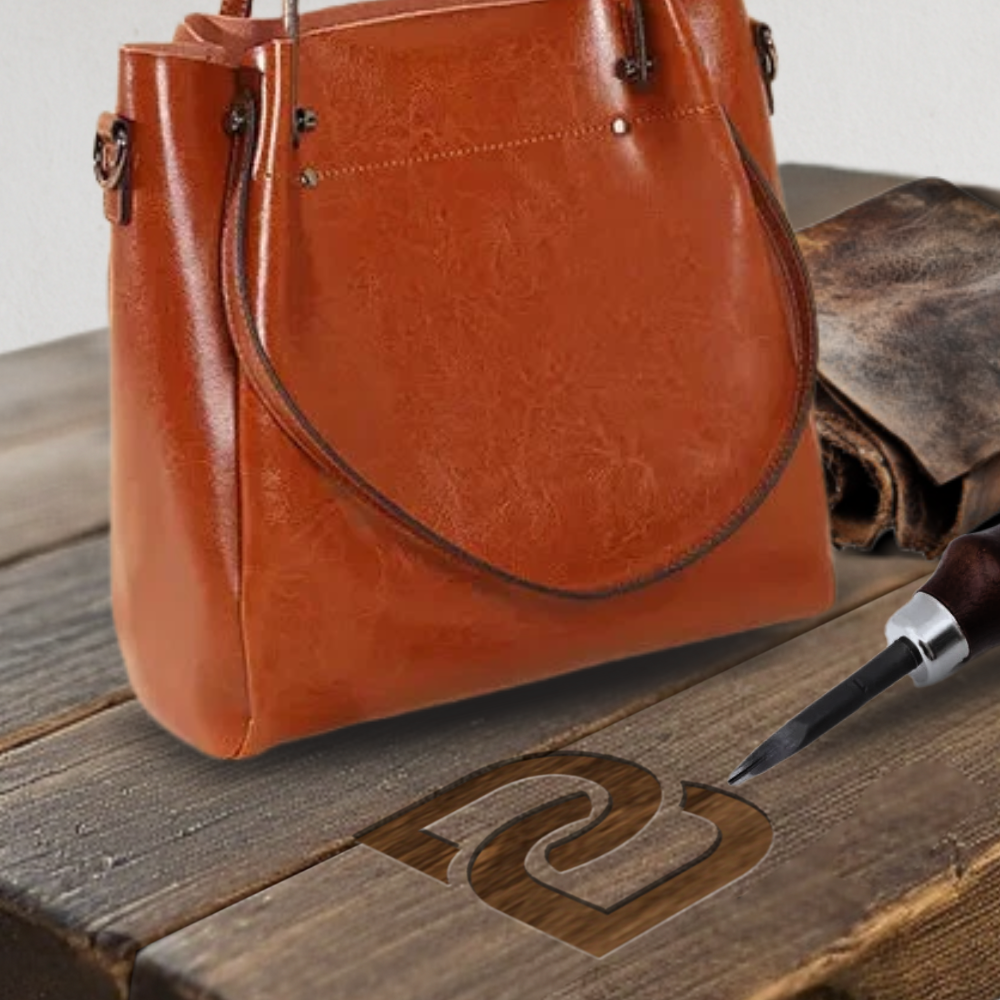 BERK | Elegante bolso cruzado de piel auténtica