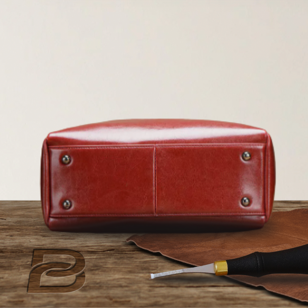 BERK | Elegante bolso cruzado de piel auténtica